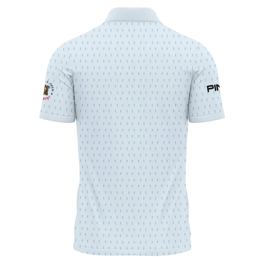 Special Release Light Blue Ping 125th U.S. Open Oakmont Polo Shirt All Over Prints QTUSM8724A2PIPL