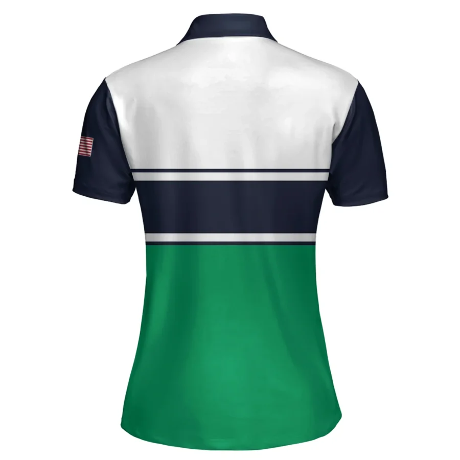 Women Tennis Sport Lacoste US Open Tennis Short Polo Shirt All Over Prints QTUSTM26724A2LCPL