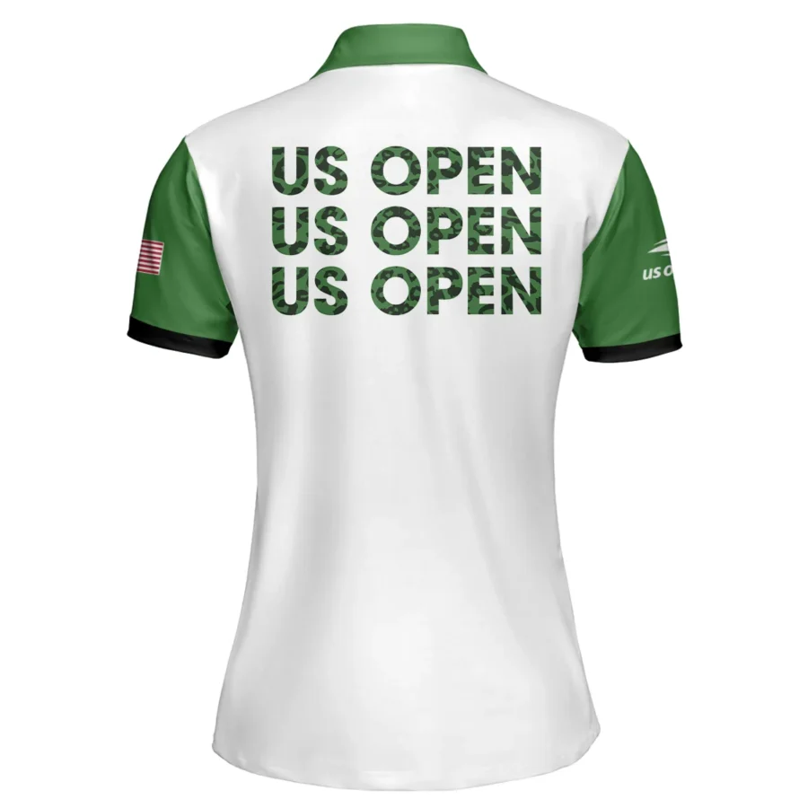 Green Color Sport Tennis Nike US Open Tennis Short Polo Shirt All Over Prints QTUSTM26724A4NKPL