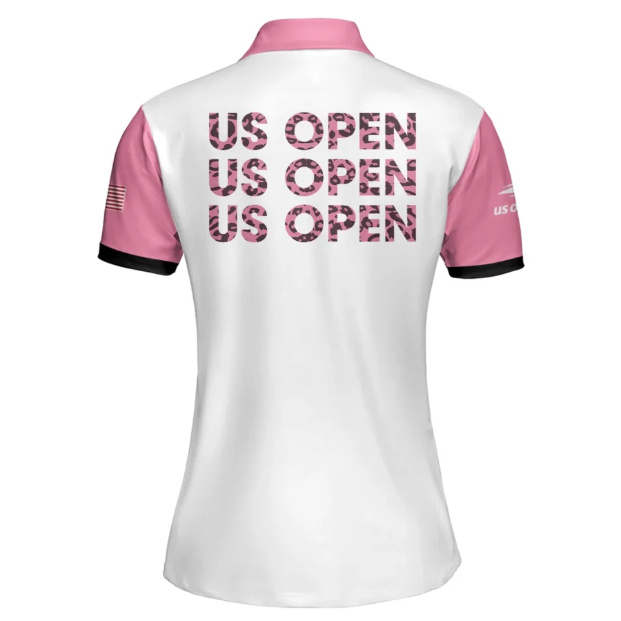 Light Pink Color Sport Tennis Nike US Open Tennis Short Polo Shirt All Over Prints QTUSTM26724A4NKPL