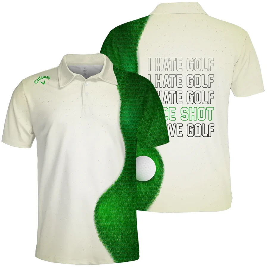 Special I Hate Golf Nice Shot Polo Shirt Callaway BLG110724A4CLWPL