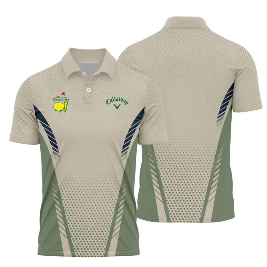 Collab Release Tan Green Callaway Masters Tournament Polo Shirt All Over Prints BLMT220724A3CLWPL