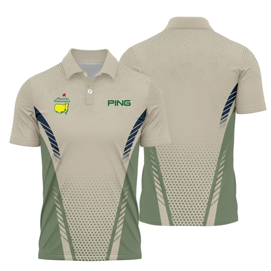 Collab Release Tan Green Ping Masters Tournament Polo Shirt All Over Prints BLMT220724A3PIPL