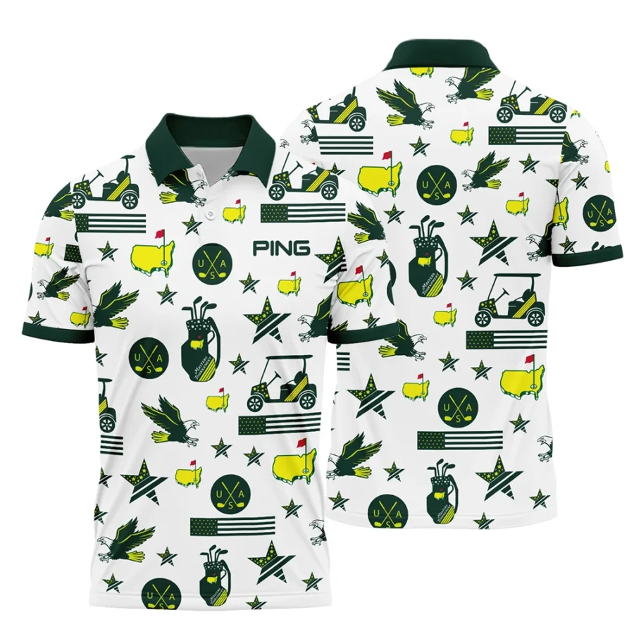 Golf Pattern Green Ping 125th U.S. Open Oakmont Polo Shirt All Over Prints QTMT180724A1PIPL