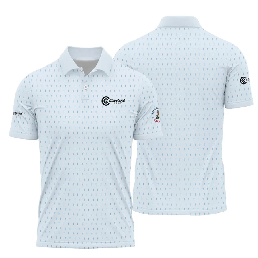 Special Release Light Blue Cleveland Golf Golf 125th U.S. Open Oakmont Polo Shirt All Over Prints QTUSM8724A2CLPL