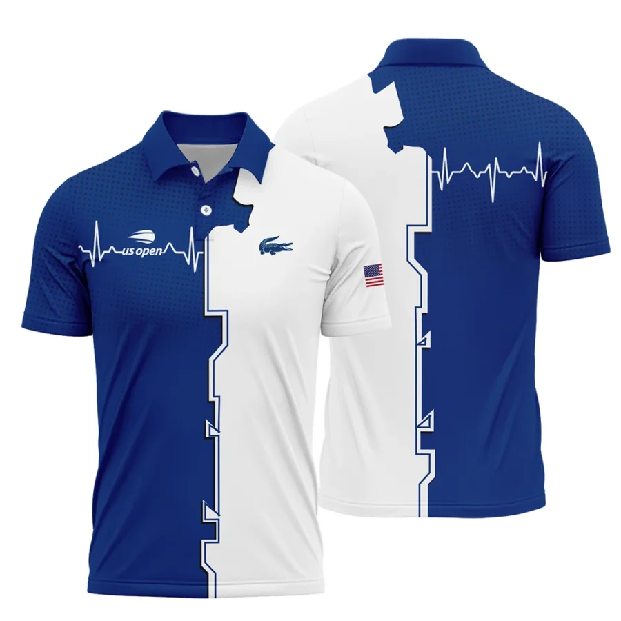 Heartbeat Blue Color Lacoste US Open Tennis Polo Shirt All Over Prints QTUST260724A1LCPL