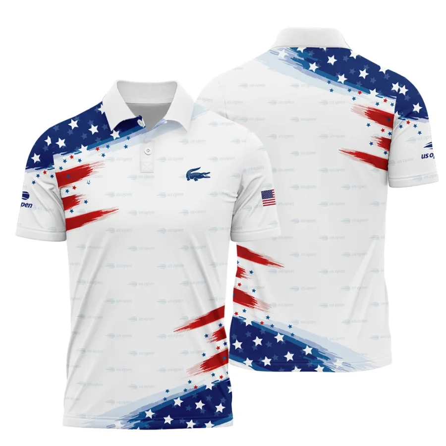 Flag American Lacoste US Open Tennis Polo Shirt All Over Prints QTUST260724A2LCPL