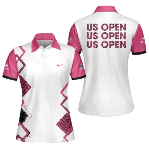 Light Pink Color Sport Tennis Nike US Open Tennis Short Polo Shirt All Over Prints QTUSTM26724A4NKPL