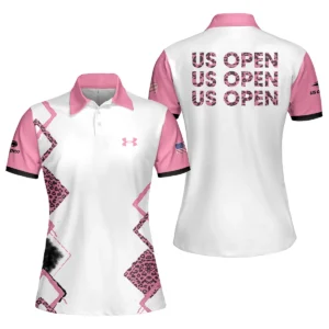 Blue Color Sport Tennis Under Armour US Open Tennis Short Polo Shirt All Over Prints QTUSTM26724A4UAPL