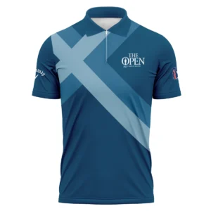 Special Release Callaway 152nd Open Championship Slightly Desaturated Blue Background Vneck Polo Shirt All Over Prints  HOTOP080724A01CLWZVPL