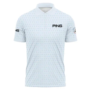 Special Release Light Blue Ping 125th U.S. Open Oakmont Vneck Polo Shirt All Over Prints  QTUSM8724A2PIZVPL