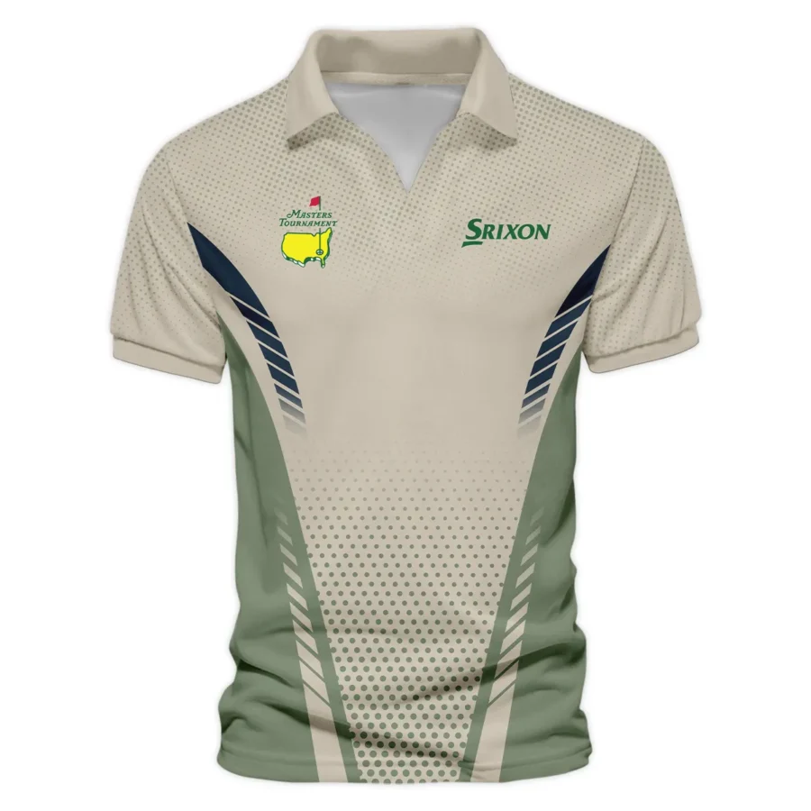 Collab Release Tan Green Srixon Masters Tournament Vneck Polo Shirt All Over Prints  BLMT220724A3SRIZVPL