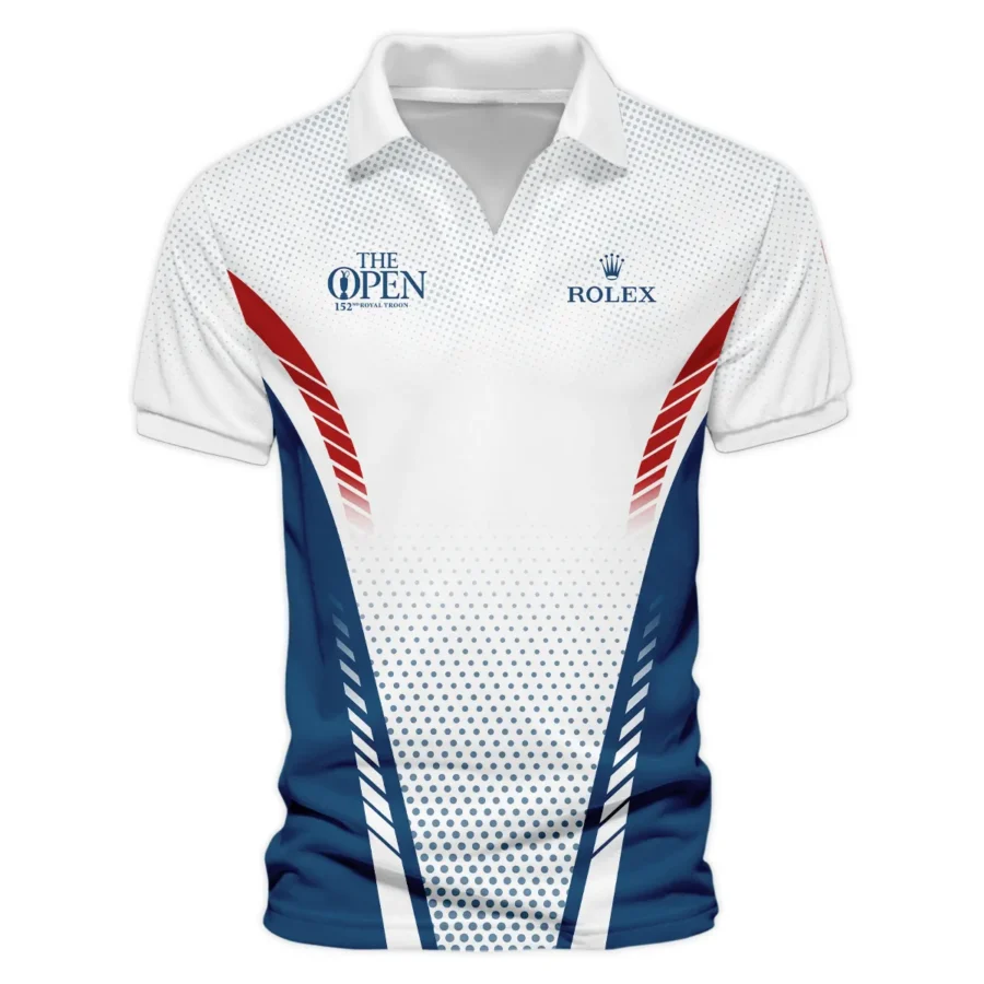 Special Release Red White Blue Rolex Masters Tournament Vneck Polo Shirt All Over Prints  BLTOP090724A1ROXZVPL