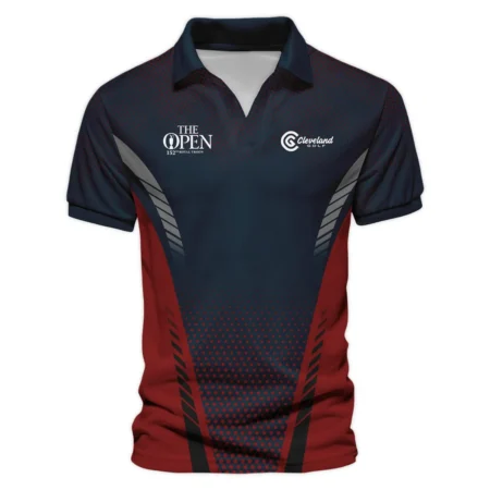 Special Release Dark Blue Red Cleveland Golf Masters Tournament Vneck Polo Shirt All Over Prints  BLTOP090724A2CLEZVPL