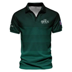 152nd Open Championship Rolex Dark Green Gradient Line Pattern Hoodie Shirt All Over Prints HOTOP280624A01ROXHD