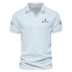 Special Release Light Blue Rolex 125th U.S. Open Oakmont Zipper Polo Shirt All Over Prints QTUSM8724A2ROXZPL