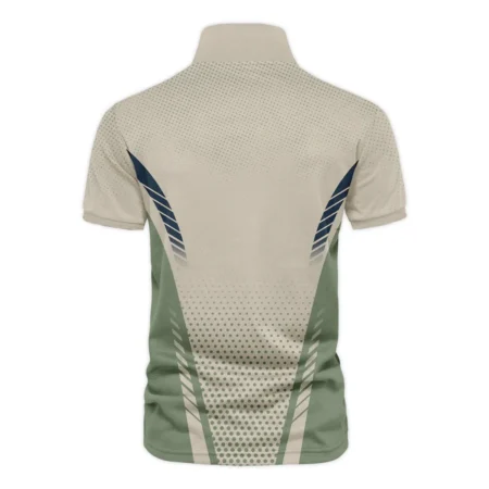 Collab Release Tan Green Ping Masters Tournament Vneck Polo Shirt All Over Prints  BLMT220724A3PIZVPL