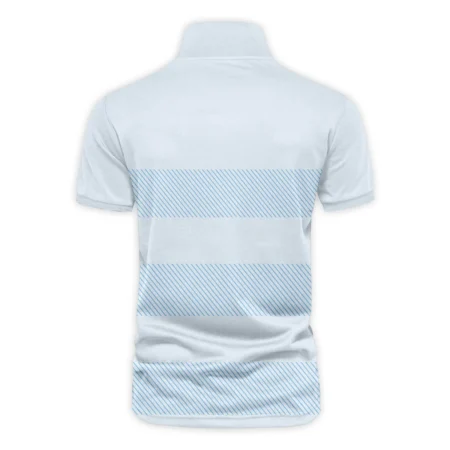 Special Release Srixon 152nd Open Championship Light Blue Background Line Pattern Vneck Polo Shirt All Over Prints  HOTOP100724A01SRIZVPL