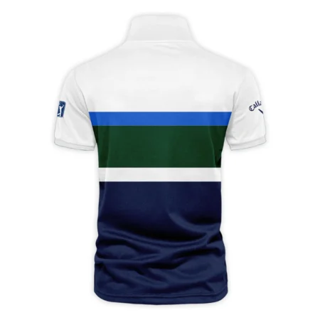 White Blue Green Background Callaway152nd Open Championship Vneck Polo Shirt All Over Prints  HOTOP270624A01CLWZVPL