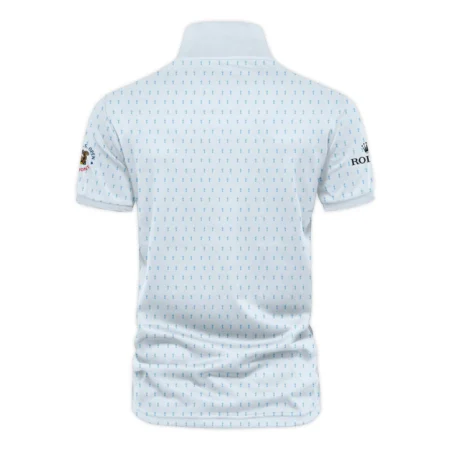 Special Release Light Blue Rolex 125th U.S. Open Oakmont Vneck Polo Shirt All Over Prints  QTUSM8724A2ROXZVPL