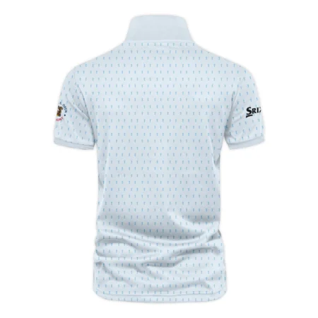 Special Release Light Blue Srixon Golf 125th U.S. Open Oakmont Vneck Polo Shirt All Over Prints  QTUSM8724A2SRZVPL