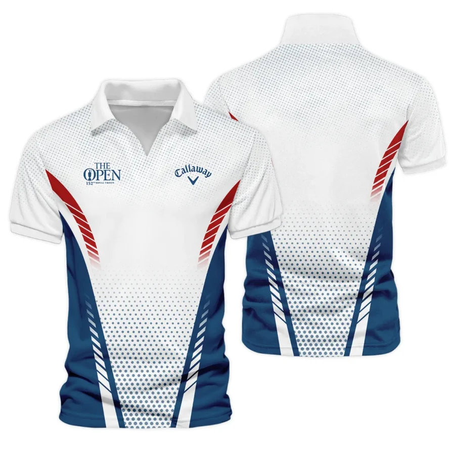 Special Release Red White Blue Callaway Masters Tournament Vneck Polo Shirt All Over Prints  BLTOP090724A1CLWZVPL