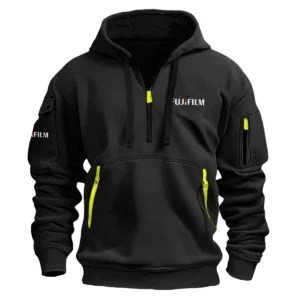 Special Release Nature Photography x Fujifilm Brand Fashion Hoodie Half Zipper BLNP170724A1FJF - Gray