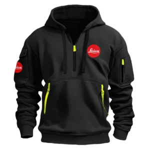 Special Release Nature Photography x Leica Brand Fashion Hoodie Half Zipper BLNP170724A1LC - Gray