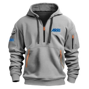 Special Release Nature Photography x Arri Brand Fashion Hoodie Half Zipper BLNP170724A1AR - Black