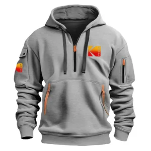 Special Release Nature Photography x Kodak Brand Fashion Hoodie Half Zipper BLNP170724A1KD - Black