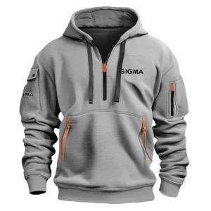 Special Release Nature Photography x Sigma Brand Fashion Hoodie Half Zipper BLNP170724A1SM - Black