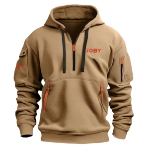 Special Release Nature Photography x Joby Brand Fashion Hoodie Half Zipper BLNP170724A1JB - Gray