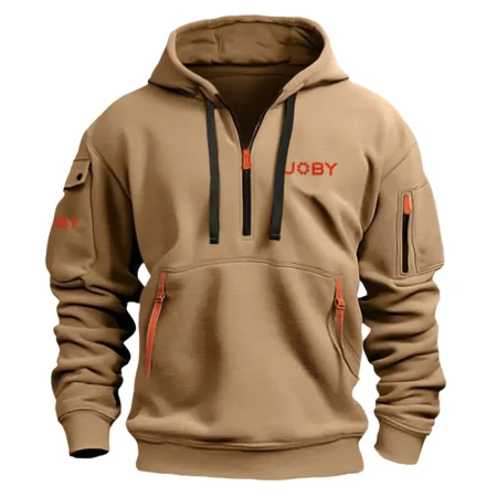 Special Release Nature Photography x Joby Brand Fashion Hoodie Half Zipper BLNP170724A1JB - Khaki