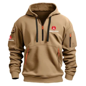 Special Release Nature Photography x Manfrotto Brand Fashion Hoodie Half Zipper BLNP170724A1MFT - Gray