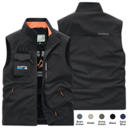 Special Release Nature Photography x GoPro Brand Outdoor Sleeveless Vest BLNP170724A1GP - Black