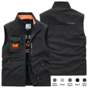 Special Release Nature Photography x Kodak Brand Outdoor Sleeveless Vest BLNP170724A1KD - BeanGreen