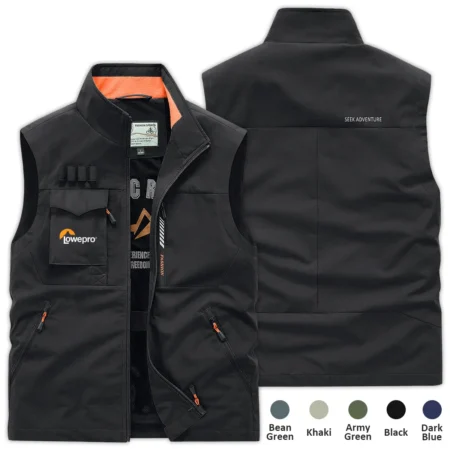 Special Release Nature Photography x Lowepro Brand Outdoor Sleeveless Vest BLNP170724A1LP - Black