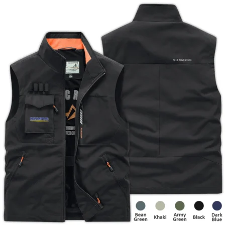 Special Release Nature Photography x Olympus Brand Outdoor Sleeveless Vest BLNP170724A1OLP - Black