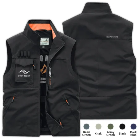 Special Release Nature Photography x Peak Design Brand Outdoor Sleeveless Vest BLNP170724A1PD - Black