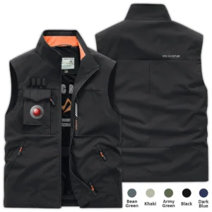 Special Release Nature Photography x Red Digital Cinema Brand Outdoor Sleeveless Vest BLNP170724A1RDC - DarkBlue