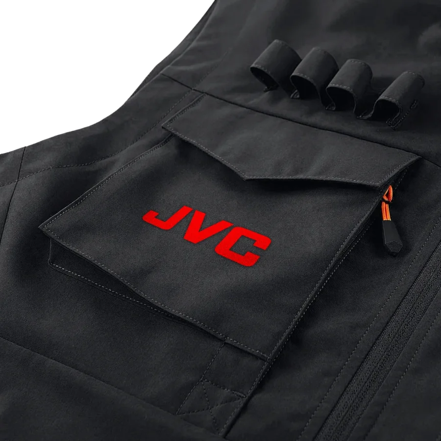 Special Release Nature Photography x JVC Brand Outdoor Sleeveless Vest BLNP170724A1JVC - Black