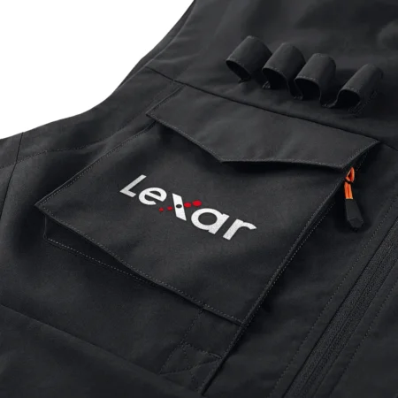 Special Release Nature Photography x Lexar Brand Outdoor Sleeveless Vest BLNP170724A1LX - Black