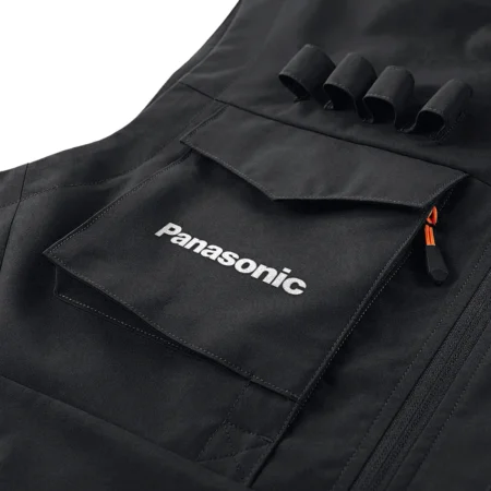 Special Release Nature Photography x Panasonic Brand Outdoor Sleeveless Vest BLNP170724A1PSN - Black