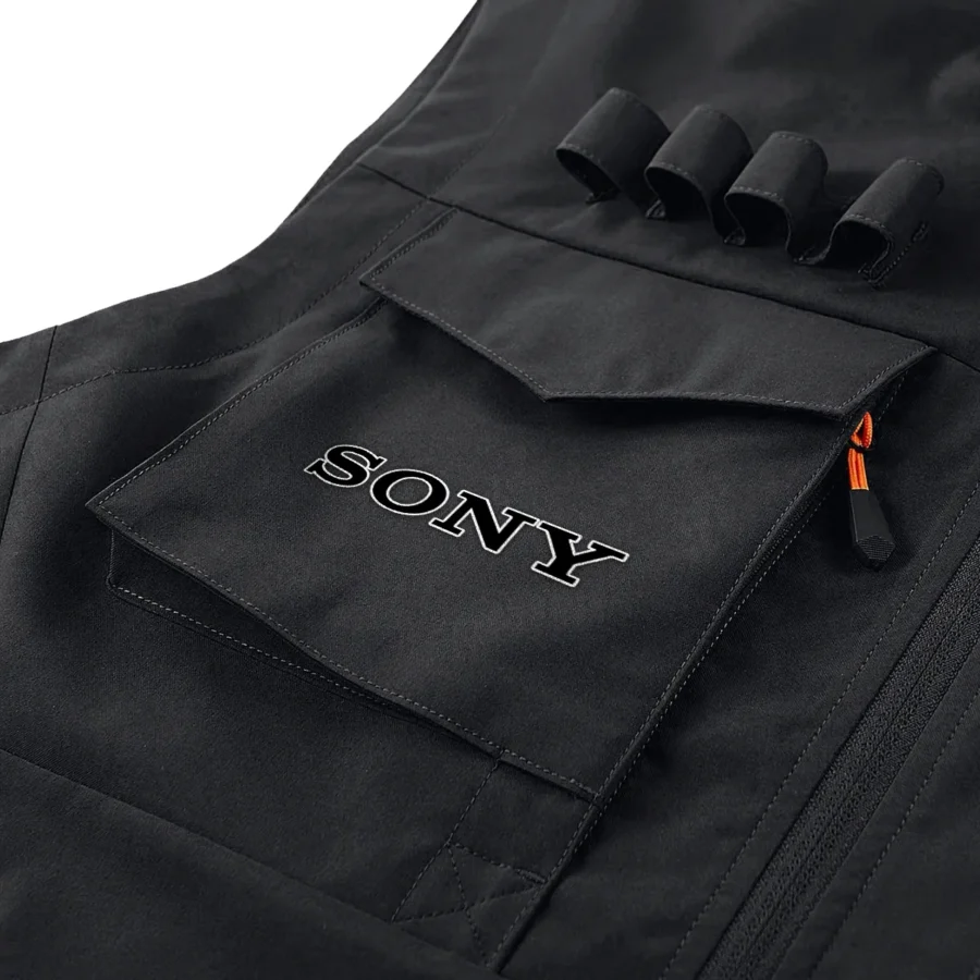 Special Release Nature Photography x Sony Brand Outdoor Sleeveless Vest BLNP170724A1SN - Black