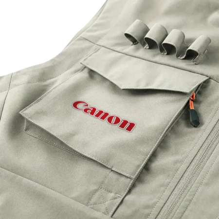 Special Release Nature Photography x Canon Brand Outdoor Sleeveless Vest BLNP170724A1CN - Khaki