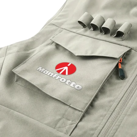 Special Release Nature Photography x Manfrotto Brand Outdoor Sleeveless Vest BLNP170724A1MFT - Khaki