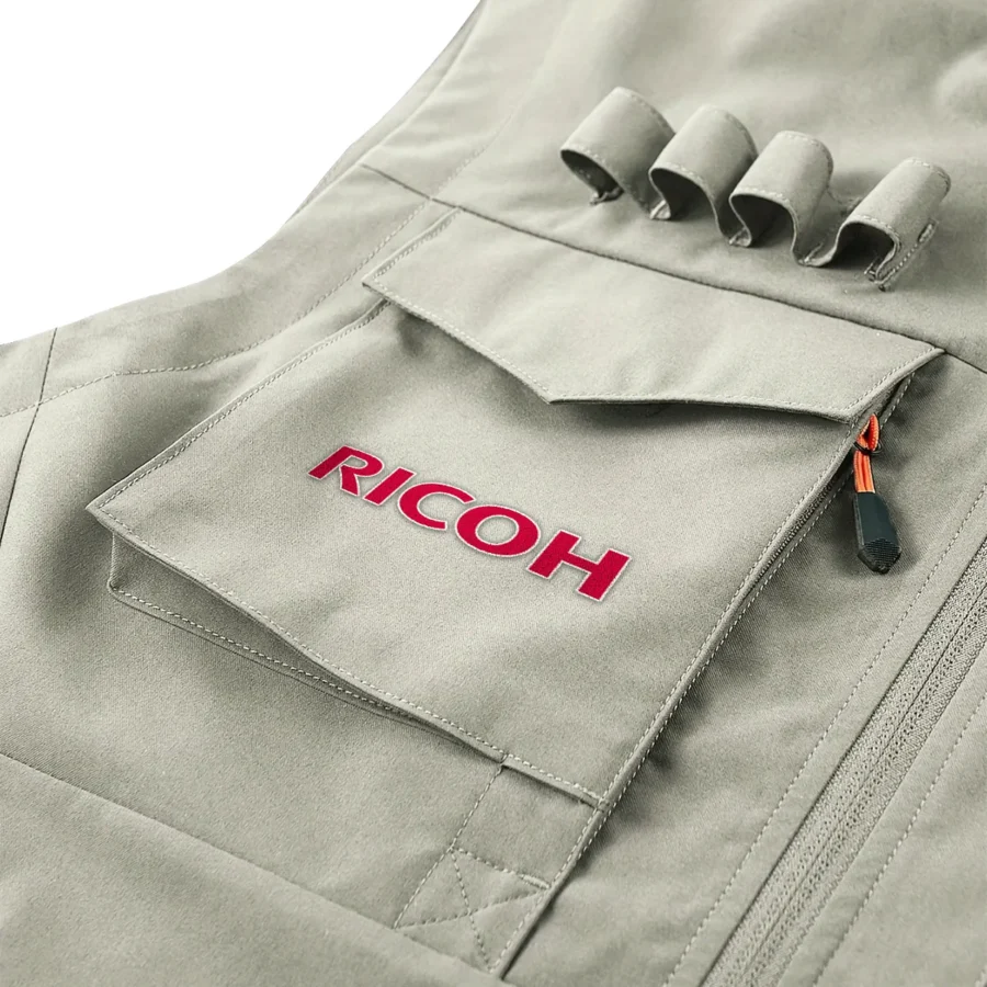 Special Release Nature Photography x Ricoh Brand Outdoor Sleeveless Vest BLNP170724A1RC - Khaki