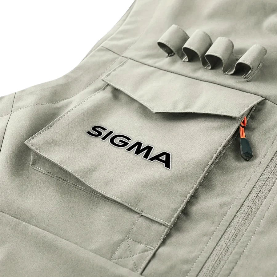 Special Release Nature Photography x Sigma Brand Outdoor Sleeveless Vest BLNP170724A1SM - Khaki