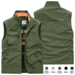 Special Release Nature Photography x Canon Brand Outdoor Sleeveless Vest BLNP170724A1CN - BeanGreen