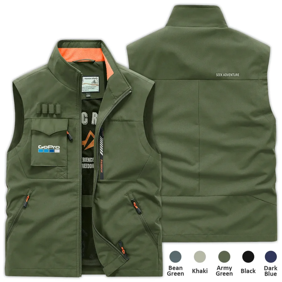 Special Release Nature Photography x GoPro Brand Outdoor Sleeveless Vest BLNP170724A1GP - ArmyGreen